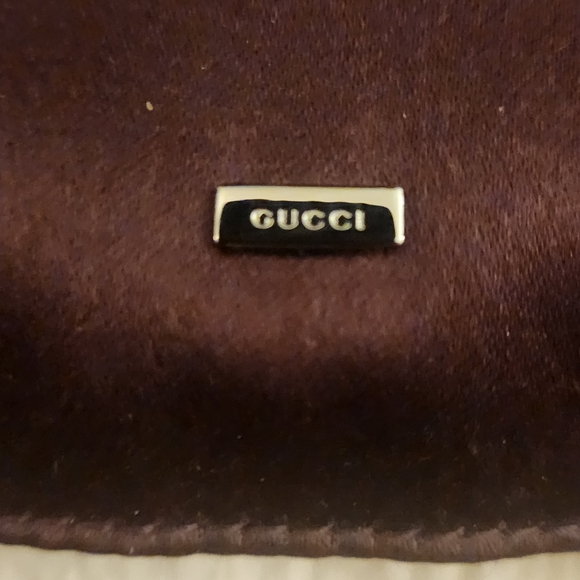 GUCCI RARE VINTAGE Satin Knot Mini Hobo Evening Bag~ Tom Ford Era $650 COA incl - Picture 3 of 13
